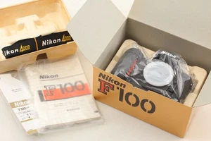 Keine Kleber [unbenutzt in Box mit Gurt] Nikon F100 analoge Kleinbildkamera Gehäuse aus Japan - Bild 1 von 14