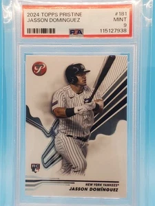 2024 Topps Pristine - #181 Jasson Dominguez (RC) PSA 9 MINT Clean Sharp ๐ฅ๐๐ฅ - Picture 1 of 2