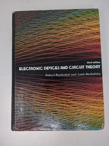 Vintage elektronische Geräte und Schaltungstheorie von Boylestad & Nashelsky, dritte Ausgabe - Bild 1 von 8