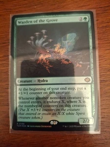 Warden of the Grove - 166 - Foil - TDM - NM - MTG Magic the Gathering - Picture 1 of 1