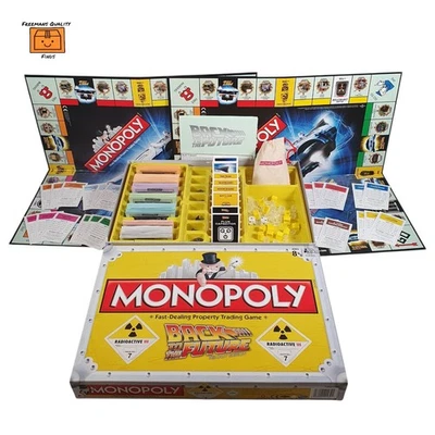 Monopoly Back To The Future Trilogy Edition Game Extra Play Board (Complete) - Image 1 of 4