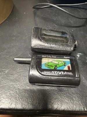 COMPUSTAR 4-BUTTON 2-WAY LCD REMOTE START ALARM TRANSMITTER  2WSSR- TESTED - Image 1 of 4