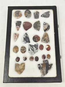 Moos und Spitze Achat Cabochon 25 Stück - Bild 1 von 7