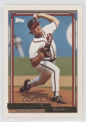 1992 Topps Gold Kent Mercker #596 - Image 1 of 2