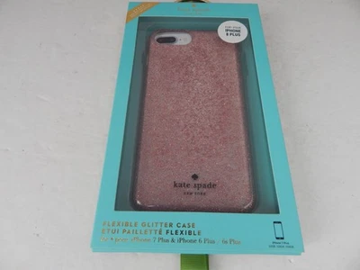 Kate Spade Flexible Glitter Case iPhone 8 Plus iPhone 7 Plus Clear/Glitters/Mult - Image 1 of 4