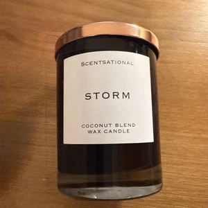 Scentsational Storm Coconut Blend Wax Candle 11 Oz - Picture 1 of 4