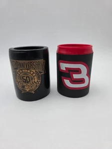 Two Can Cozys #3 RCR negro y rojo, 50 aniversario NASCAR negro y dorado - Imagen 1 de 15