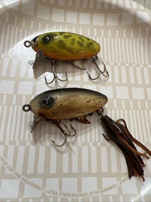 Strike King Vintage Wood Scout Fishing Lures - Image 1 of 2