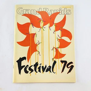 1979 Grand Rapids Michigan MI Festival of the Arts Magazine Issue June 79 Vtg - Picture 1 of 3