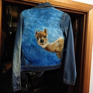 Chaqueta Pintada Camello Sonriente REDUCIDA - Imagen 1 de 3