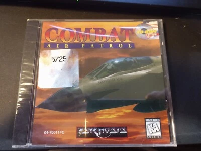 Combat Air Patrol (1995) (PC CD-Rom) Jewel Case + Manual NEW - Image 1 of 2