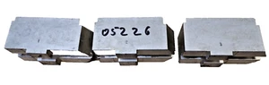 Weiche Alu Aufsatzbacken 40x83x40 mm 3 Backen Futter Drehfutter bearbeitet 3 St - Bild 1 von 6