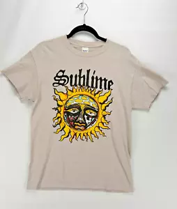 1990s Sublime Men's M T-Shirt 40 Oz. To Freedom Skunk Records Sad Bursting Sun - Picture 1 of 10