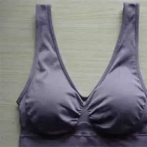 Women Yoga Tank Tops Sports Bra Workout Fitness Running Crop Top - Picture 1 of 66