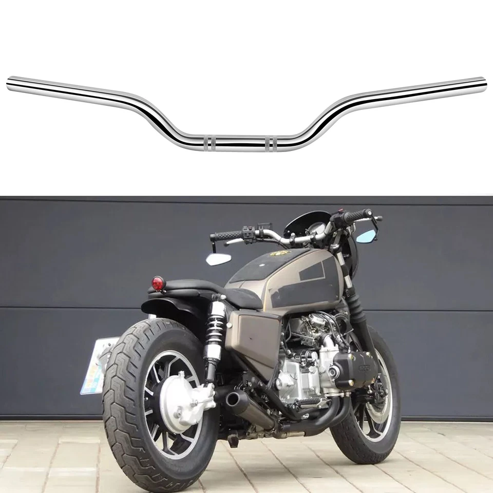 Motorcycle 7/8" Drag Tracker Handle Bar Chrome for Honda Goldwing 1100 GL1100 - Изображение 1 из 4
