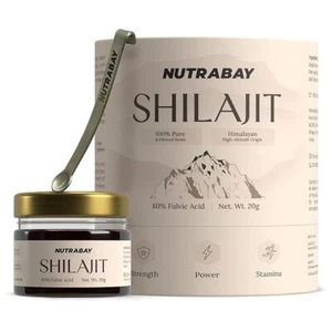 Nutrabay Shudh Himalayan Shilajit Resin from High Altitude | Extracted using Wat - Picture 1 of 1