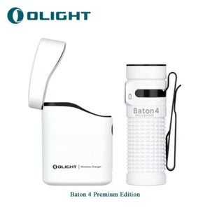 Olight Baton 4 Premium Edition 1300 Lumen EDC Torch CW Rechargeable Flashlight - Picture 1 of 12