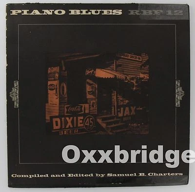 PIANO BLUES 1966 Samuel Charters Folkways Boogie Woogie RARE Vinyl LP - Image 1 of 3