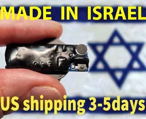Spy Bug Audio Rf Signal, micrófono FM, distancia hasta 700 metros HECHO EN ISRAEL - Imagen 1 de 9