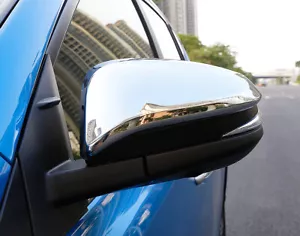 For Toyota RAV4 2014-2017 Car ABS Chrome Side Rearview Mirror Cover Trim - Picture 1 of 6
