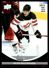 2023-24 UD Team Canada Prospectus Momentous Olen Zellweger #PM-6
