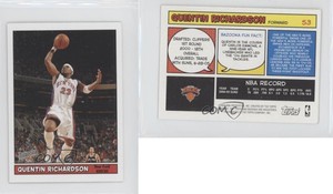 2005-06 Topps Bazooka Minis Quentin Richardson #53