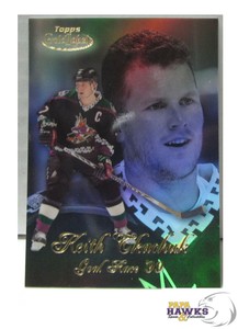 1998-99 Topps Gold Label KEITH TKACHUK Goal Race Phoenix Coyotes #GR6