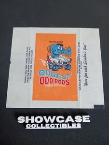 1971 Scanlens Oddest Odd Rods Wax Wrapper Superb condition Rare - Picture 1 of 1