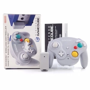Accesorios Nintendo Gamecube: mando inalámbrico Wavebird original - EMBALAJE ORIGINAL GC PAL - Imagen 1 de 13
