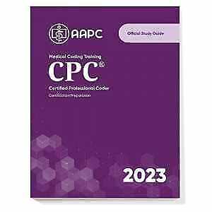 Official CPC® Certification 2023 - Study Guide - Paperback, by AAPC - Very Good