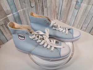 Lonsdale Light Blue High Top Canvas Trainers UK Size 6 - Picture 1 of 12