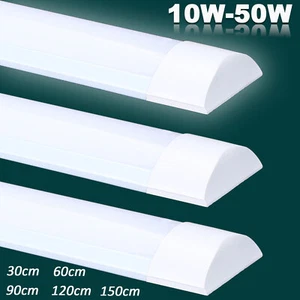 Lámpara de bañera LED 30/60/90/120/150 lámpara de techo lámpara de habitación húmeda taller tubo - Imagen 1 de 21