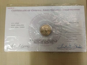 2007 presidential 1-adams. .A+++ grade never circulated. - Picture 1 of 5