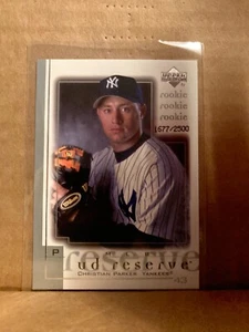 CHRISTIAN PARKER 2001 UPPER DECK RESERVE ROOKIE RC /2500 #196 - Picture 1 of 2