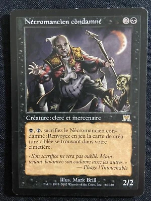 CARTE MAGIC RARE FR SPECIAL BOSS NOIR COLLECTION PHAGE  NECROMANCIEN - Photo 1/4