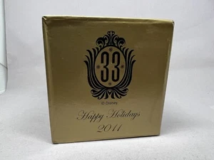 Disney Club 33 Memory Globe Christmas Ornament 2011 w/coa - Picture 1 of 9