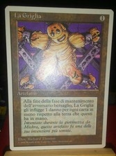 MTG 1× The Rack La Griglia Italian Colorless Uncommon Artifact LP 4th Edition