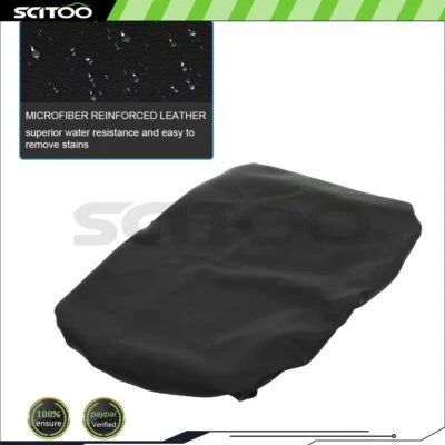 1pc For Jaguar Car Center Console Armrest Carbon Fiber Cushion Mat Pad Cover Foto 1 de 4