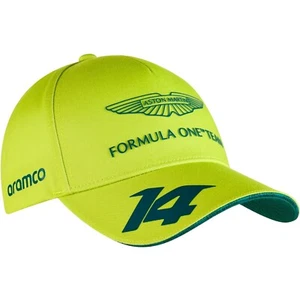 Aston Martin Cognizant F1 2024 Fernando Alonso Team Hat- Lime/Green - Picture 1 of 6