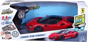 TK Maxx MAISTO Remote Control Car Ferrari SF90 Stradale Rechargeable Scale 1:24 - Picture 1 of 7