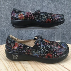 Alegria By PG Lite Shoes Womens 36 Keli Floral Clogs Kel-323 Multicolor Slip On - Picture 1 of 17