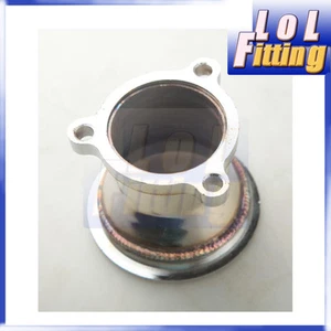 Universal Stainless Steel 2.25" ID 3 Bolt To 3.0'' V-Band Flange Turbo Adapter - Picture 1 of 4
