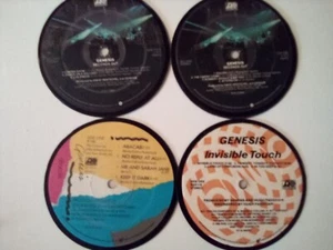 Genesis- 4 Record Album Coaster Set - Picture 1 of 1