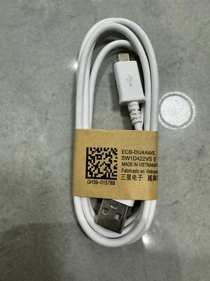 Samsung Galaxy Type-C USB White Data Cable For Samsung Galaxy A3, Galaxy S8 - Image 1 of 2