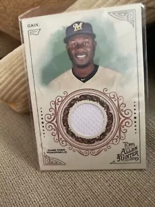 2019 Topps Allen and Ginter Relics Lorenzo Cain #FSRA-LC MEM Patch - Bild 1 von 4