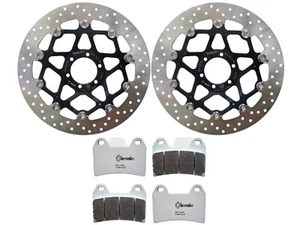 Brake Discs Front BREMBO SERIE ORO + Brake Pads Front LA (78B40870+07BB19LA) - Picture 1 of 1