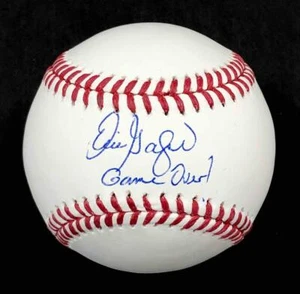 Eric Gagne full autograph "Game Over" signed MLB Baseball BAS Beckett Witness - Picture 1 of 4