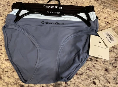 Bragas de bikini CALVIN KLEIN para mujer talla S (paquete de 3) QP3206X-422 sólidas precio de venta sugerido por el fabricante $35 nuevas con etiquetas Foto 1 de 4