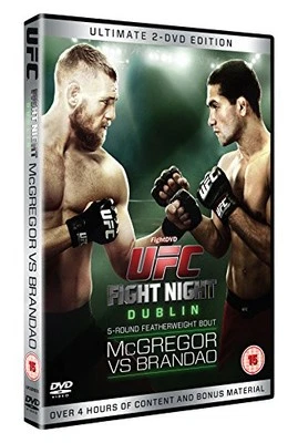 UFC Fight Night Dublin - McGregor vs. Brandao DVD (2 Discs) - DVD  WOLN The Fast - Image 1 of 2
