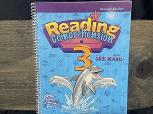 Reading Comprehension 3 Skill Sheets Teacher Ed first ed - Picture 1 of 1